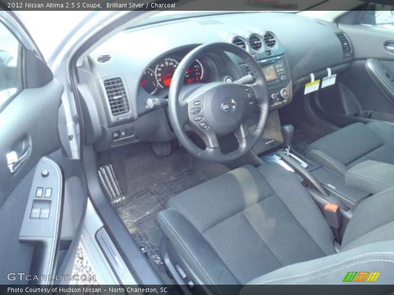 Brilliant Silver / Charcoal 2012 Nissan Altima 2.5 S Coupe
