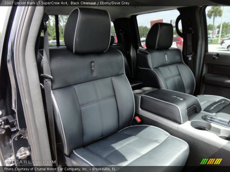 Black Clearcoat / Ebony/Dove Grey 2007 Lincoln Mark LT SuperCrew 4x4