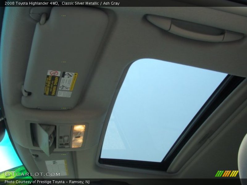 Classic Silver Metallic / Ash Gray 2008 Toyota Highlander 4WD