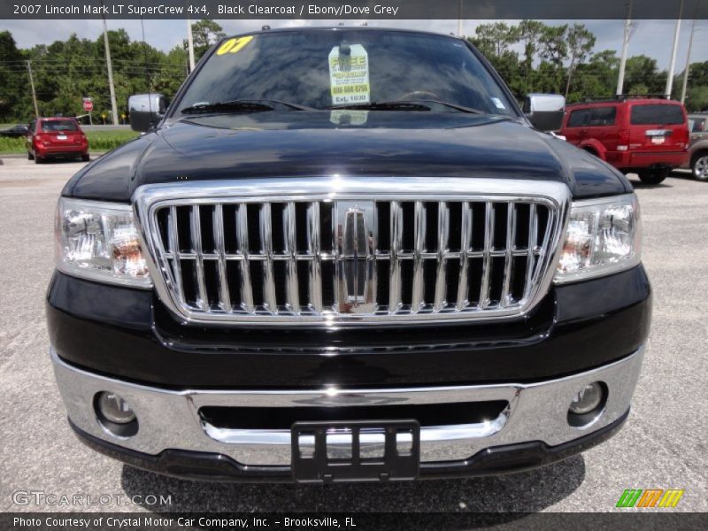 Black Clearcoat / Ebony/Dove Grey 2007 Lincoln Mark LT SuperCrew 4x4