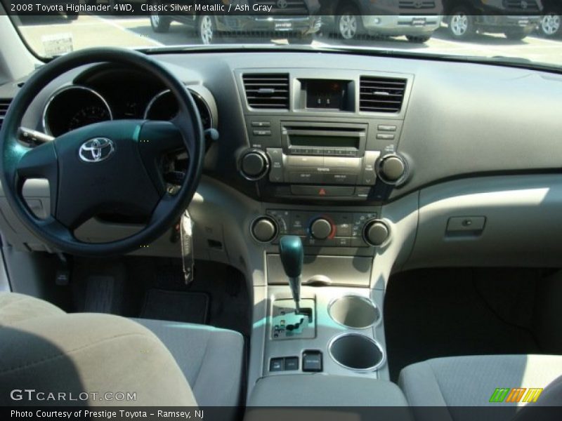 Classic Silver Metallic / Ash Gray 2008 Toyota Highlander 4WD