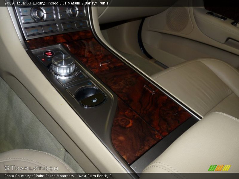 Indigo Blue Metallic / Barley/Truffle 2009 Jaguar XF Luxury