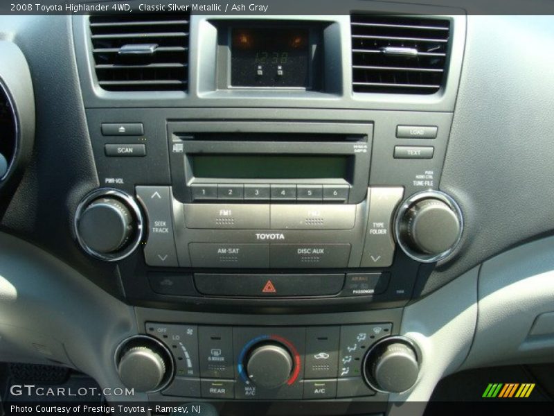 Classic Silver Metallic / Ash Gray 2008 Toyota Highlander 4WD