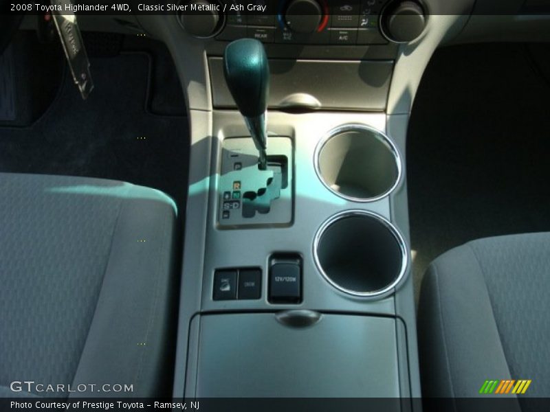 Classic Silver Metallic / Ash Gray 2008 Toyota Highlander 4WD
