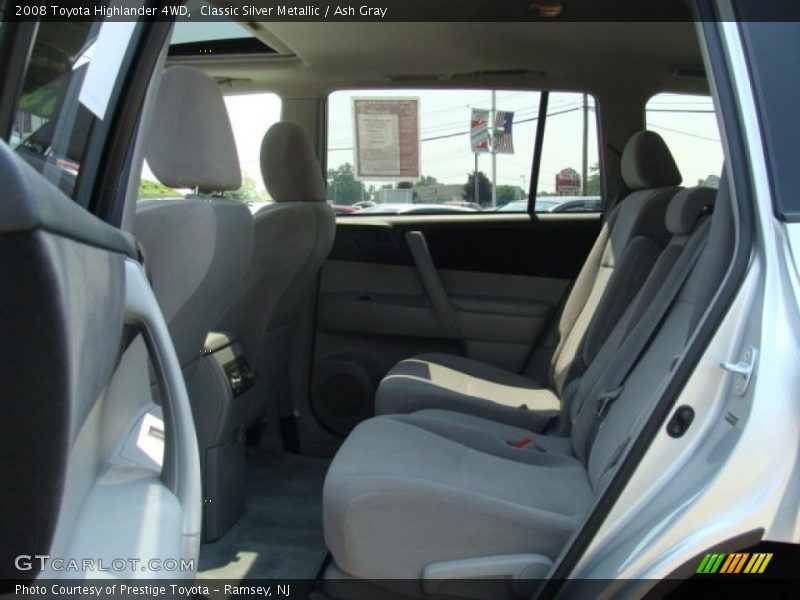 Classic Silver Metallic / Ash Gray 2008 Toyota Highlander 4WD