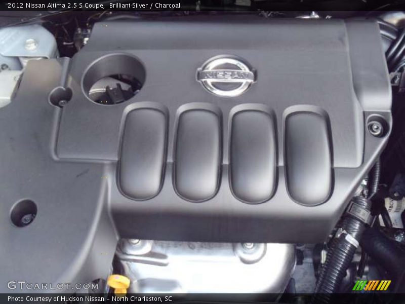 Brilliant Silver / Charcoal 2012 Nissan Altima 2.5 S Coupe