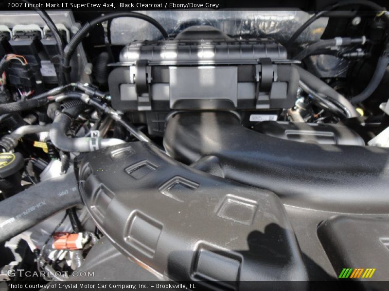 Black Clearcoat / Ebony/Dove Grey 2007 Lincoln Mark LT SuperCrew 4x4