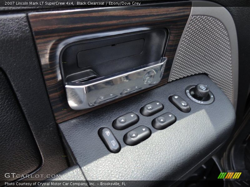 Black Clearcoat / Ebony/Dove Grey 2007 Lincoln Mark LT SuperCrew 4x4