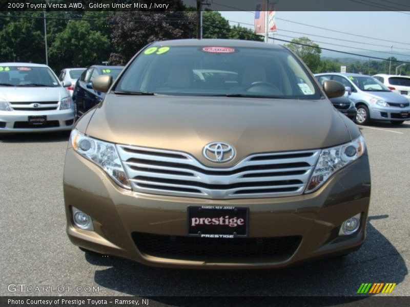 Golden Umber Mica / Ivory 2009 Toyota Venza AWD