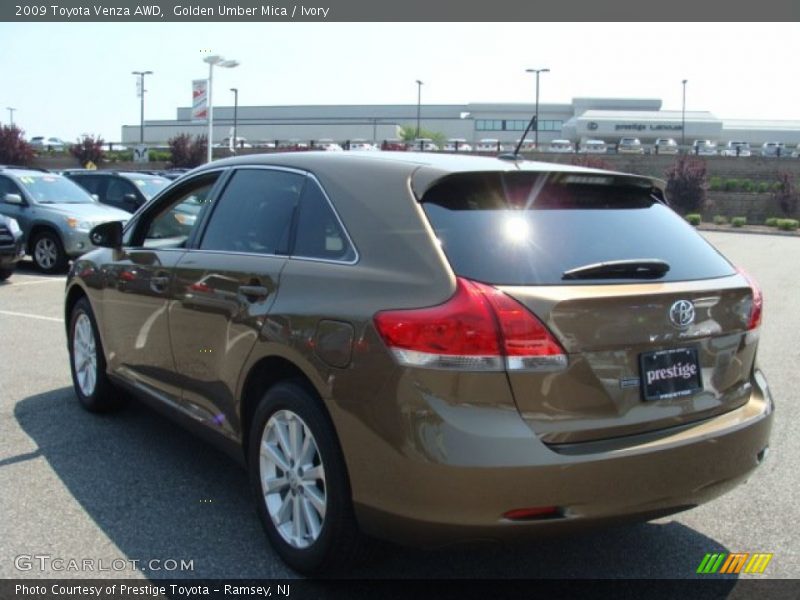 Golden Umber Mica / Ivory 2009 Toyota Venza AWD