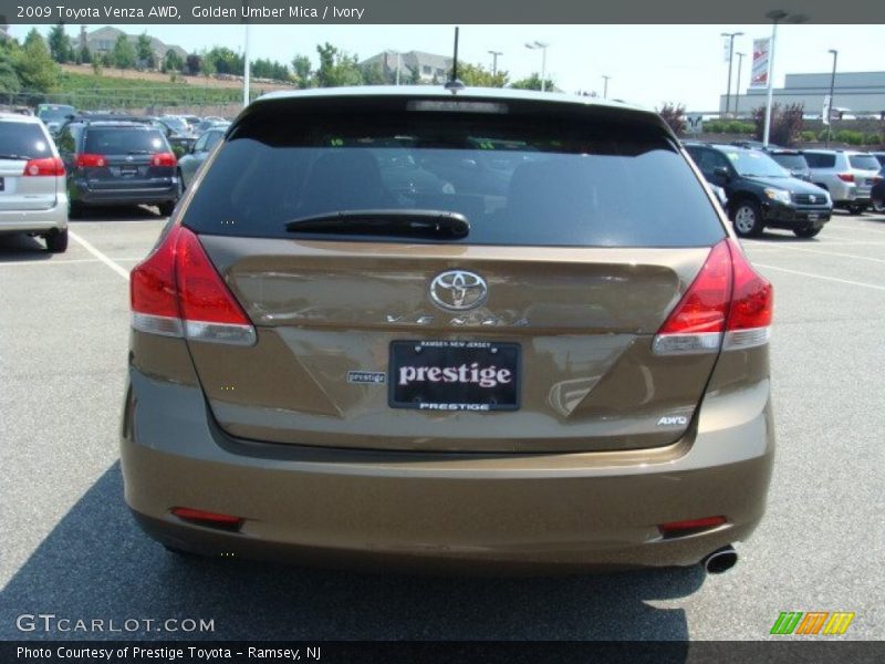 Golden Umber Mica / Ivory 2009 Toyota Venza AWD