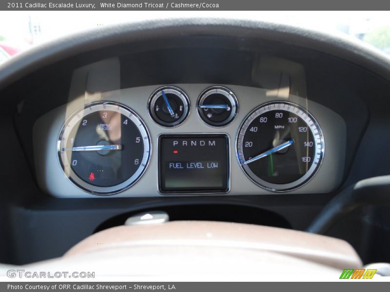  2011 Escalade Luxury Luxury Gauges