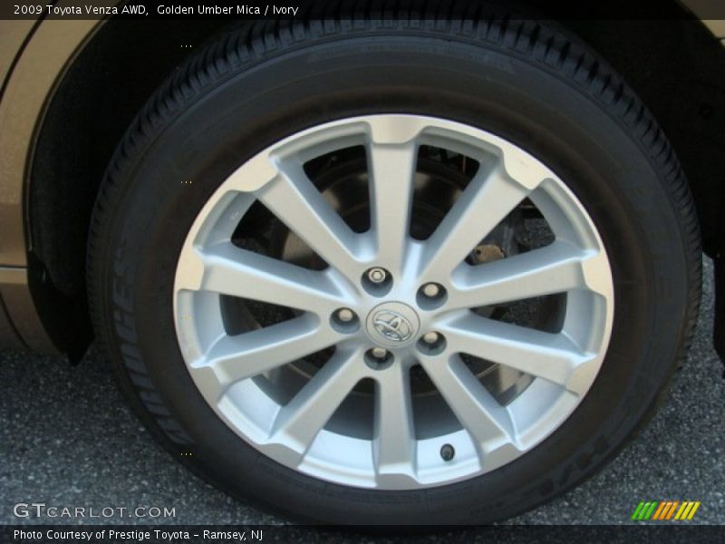 Golden Umber Mica / Ivory 2009 Toyota Venza AWD