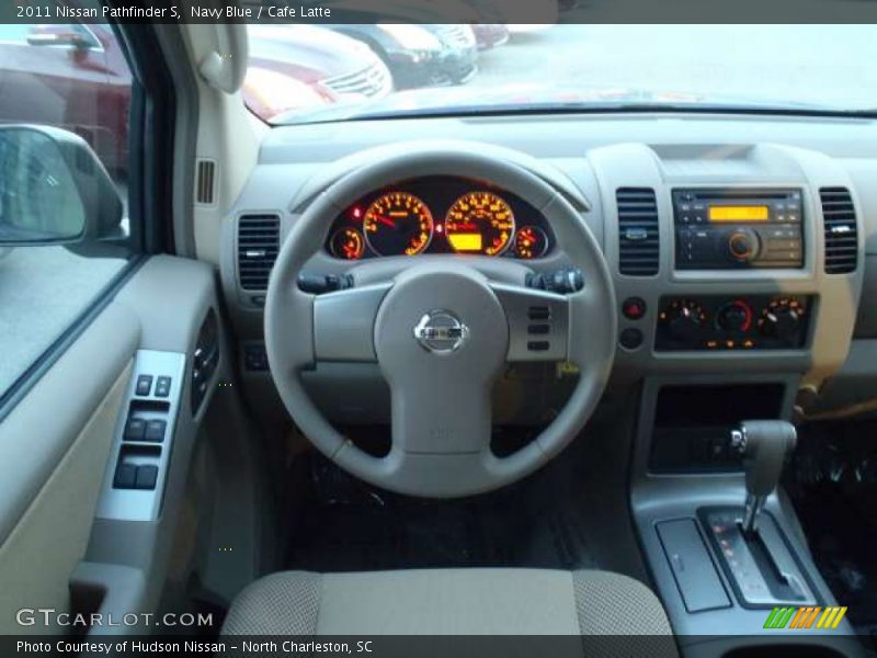 Navy Blue / Cafe Latte 2011 Nissan Pathfinder S