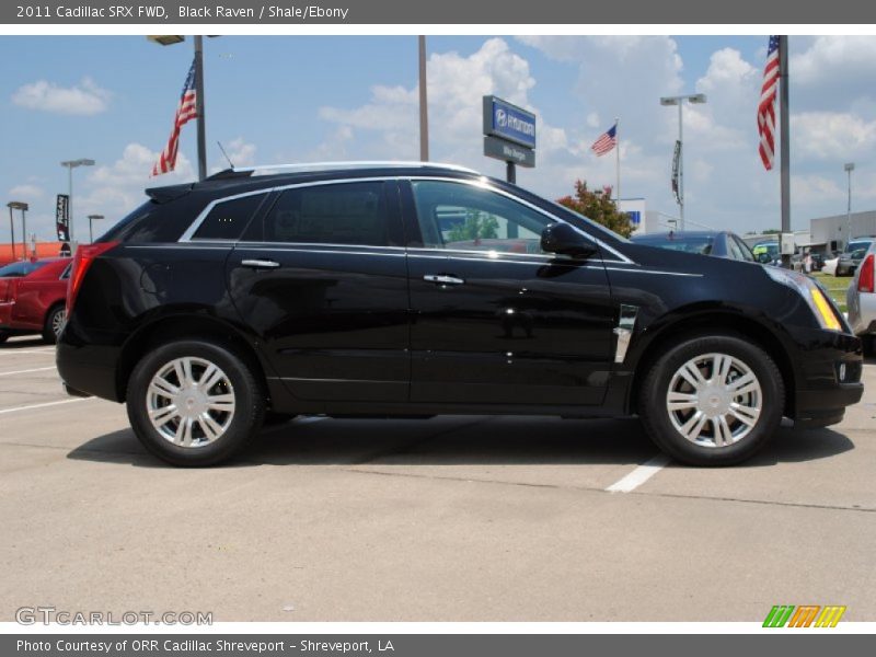 Black Raven / Shale/Ebony 2011 Cadillac SRX FWD