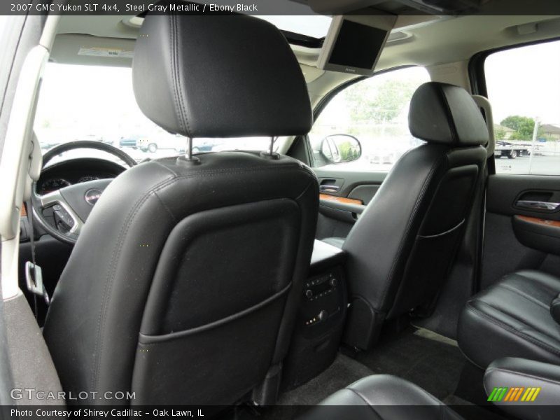 Steel Gray Metallic / Ebony Black 2007 GMC Yukon SLT 4x4
