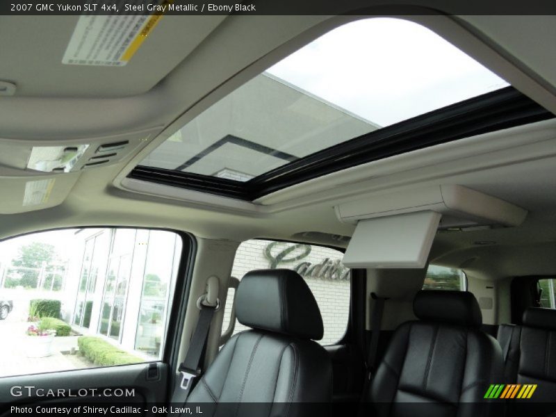 Steel Gray Metallic / Ebony Black 2007 GMC Yukon SLT 4x4