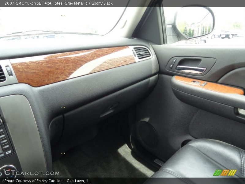 Steel Gray Metallic / Ebony Black 2007 GMC Yukon SLT 4x4
