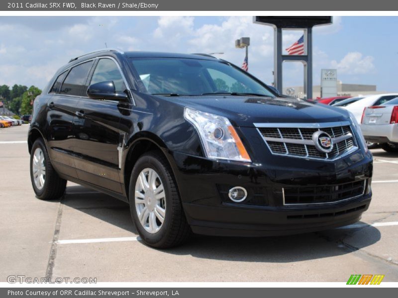 Black Raven / Shale/Ebony 2011 Cadillac SRX FWD