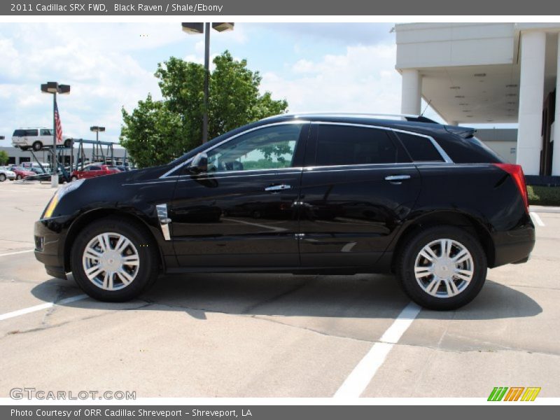 Black Raven / Shale/Ebony 2011 Cadillac SRX FWD