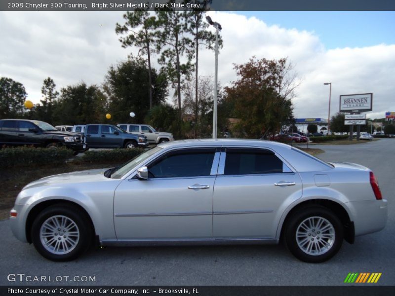 Bright Silver Metallic / Dark Slate Gray 2008 Chrysler 300 Touring