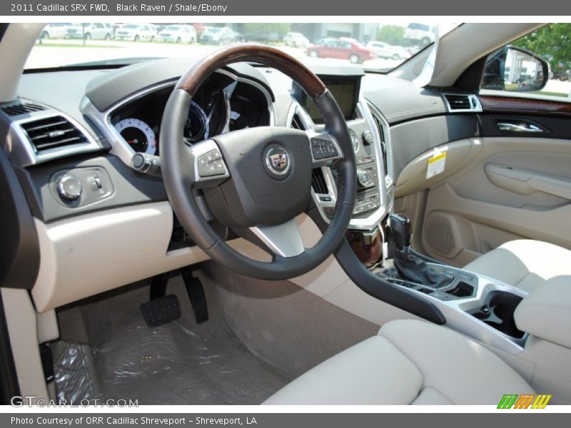 Black Raven / Shale/Ebony 2011 Cadillac SRX FWD