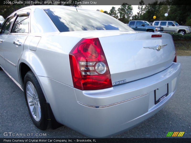 Bright Silver Metallic / Dark Slate Gray 2008 Chrysler 300 Touring