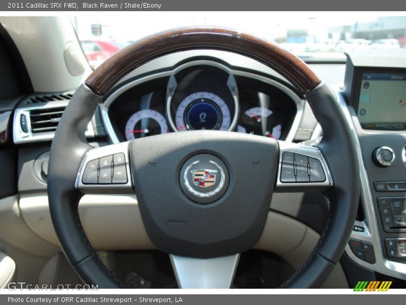 Black Raven / Shale/Ebony 2011 Cadillac SRX FWD