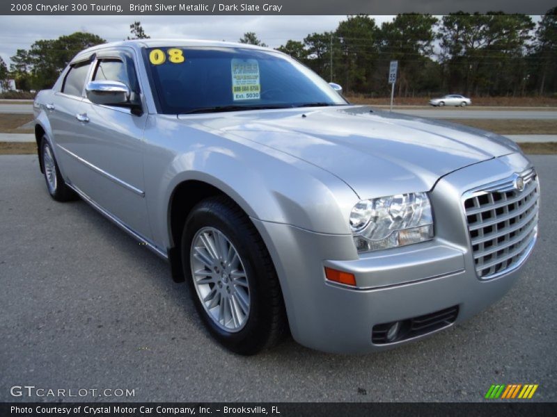 Bright Silver Metallic / Dark Slate Gray 2008 Chrysler 300 Touring