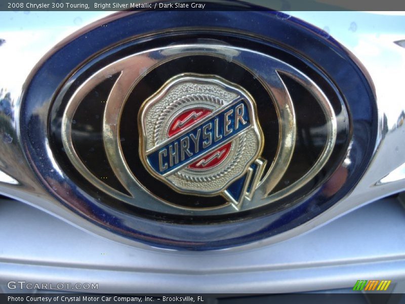 Bright Silver Metallic / Dark Slate Gray 2008 Chrysler 300 Touring
