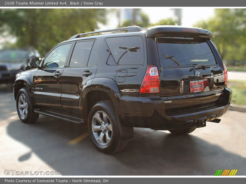 Black / Stone Gray 2008 Toyota 4Runner Limited 4x4