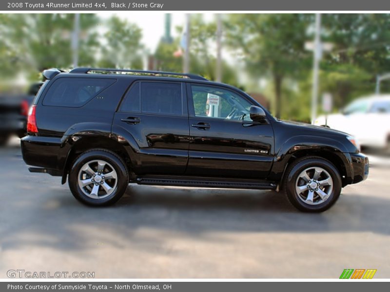 Black / Stone Gray 2008 Toyota 4Runner Limited 4x4