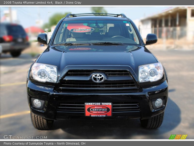 Black / Stone Gray 2008 Toyota 4Runner Limited 4x4