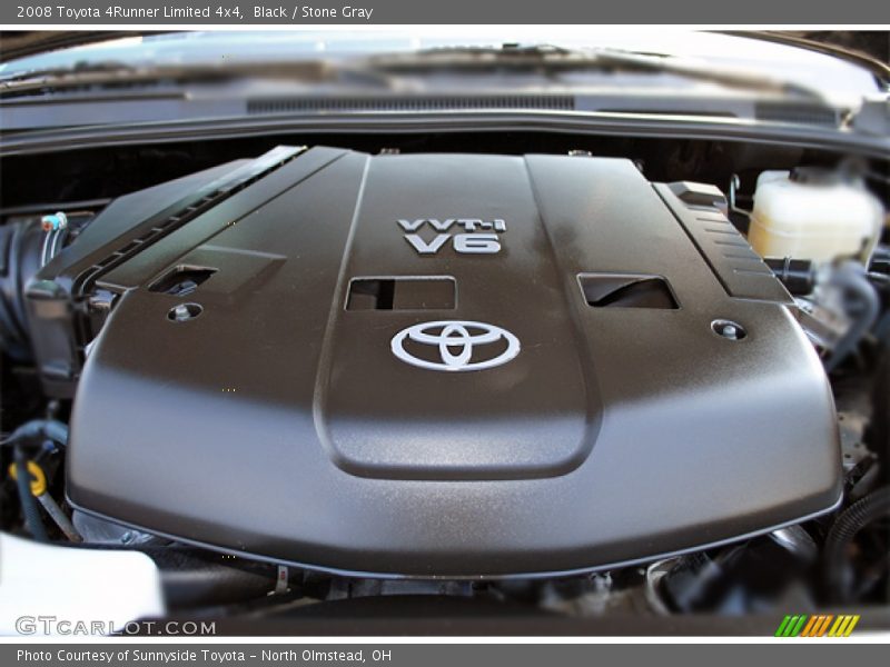 Black / Stone Gray 2008 Toyota 4Runner Limited 4x4