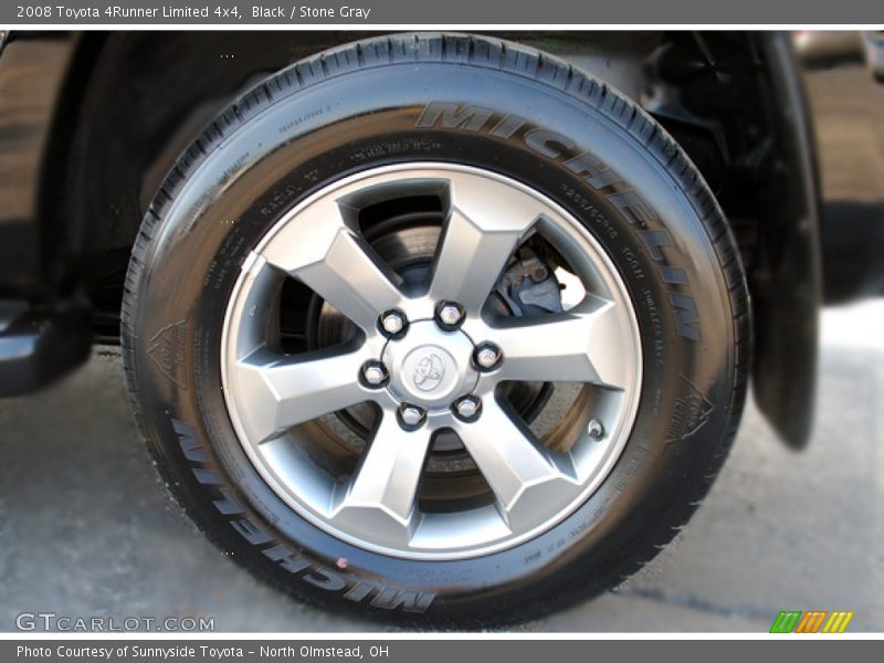 Black / Stone Gray 2008 Toyota 4Runner Limited 4x4