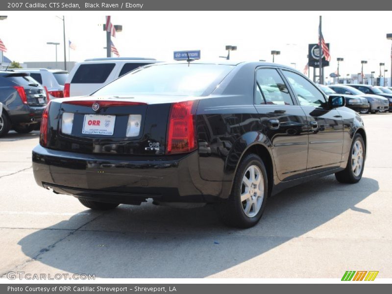 Black Raven / Ebony 2007 Cadillac CTS Sedan