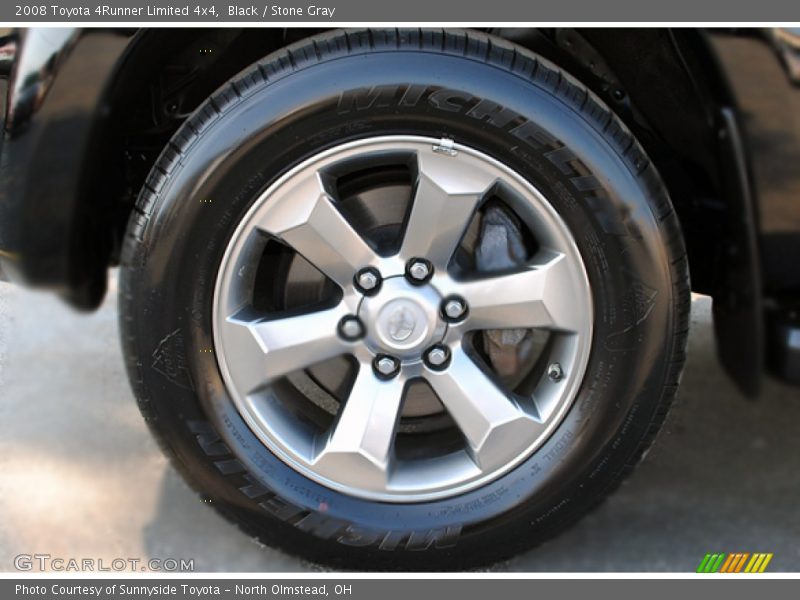 Black / Stone Gray 2008 Toyota 4Runner Limited 4x4