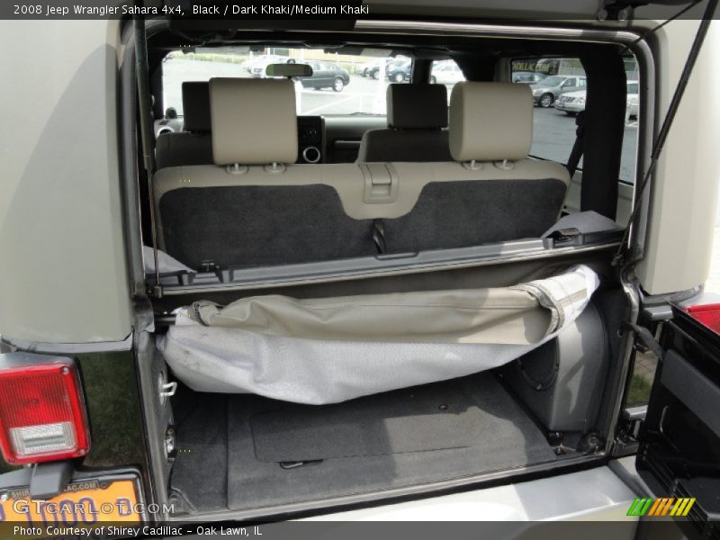 Black / Dark Khaki/Medium Khaki 2008 Jeep Wrangler Sahara 4x4