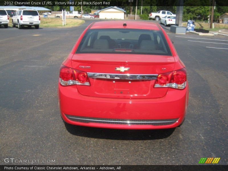 Victory Red / Jet Black/Sport Red 2012 Chevrolet Cruze LT/RS