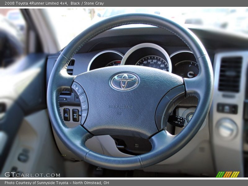 Black / Stone Gray 2008 Toyota 4Runner Limited 4x4