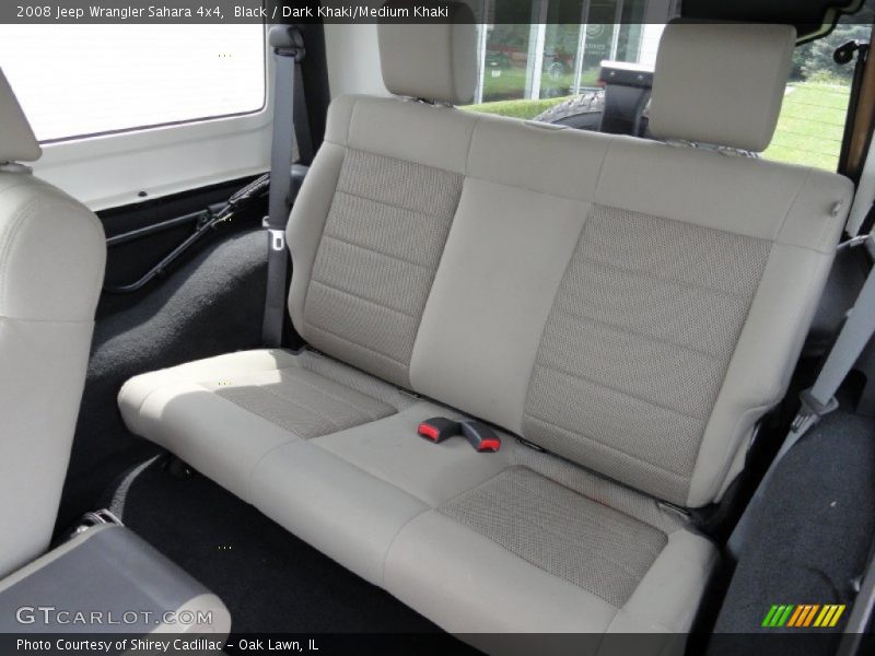 Black / Dark Khaki/Medium Khaki 2008 Jeep Wrangler Sahara 4x4