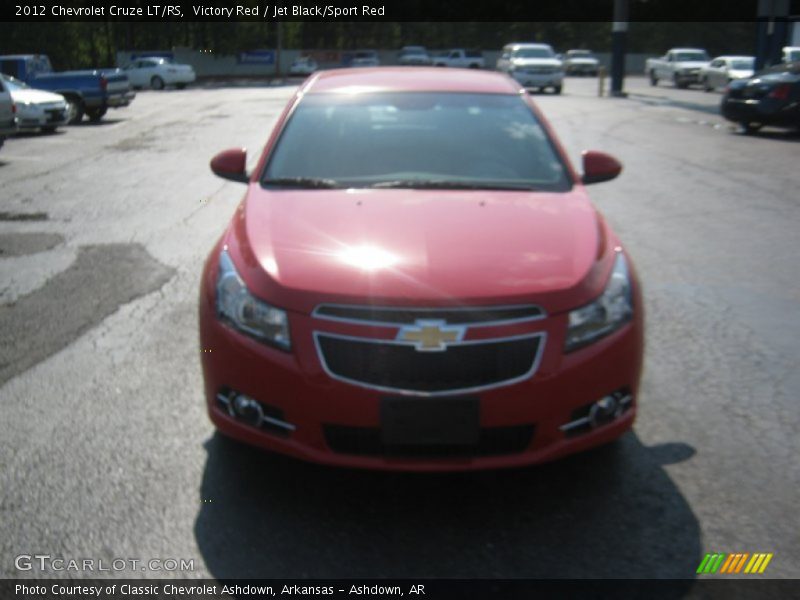 Victory Red / Jet Black/Sport Red 2012 Chevrolet Cruze LT/RS