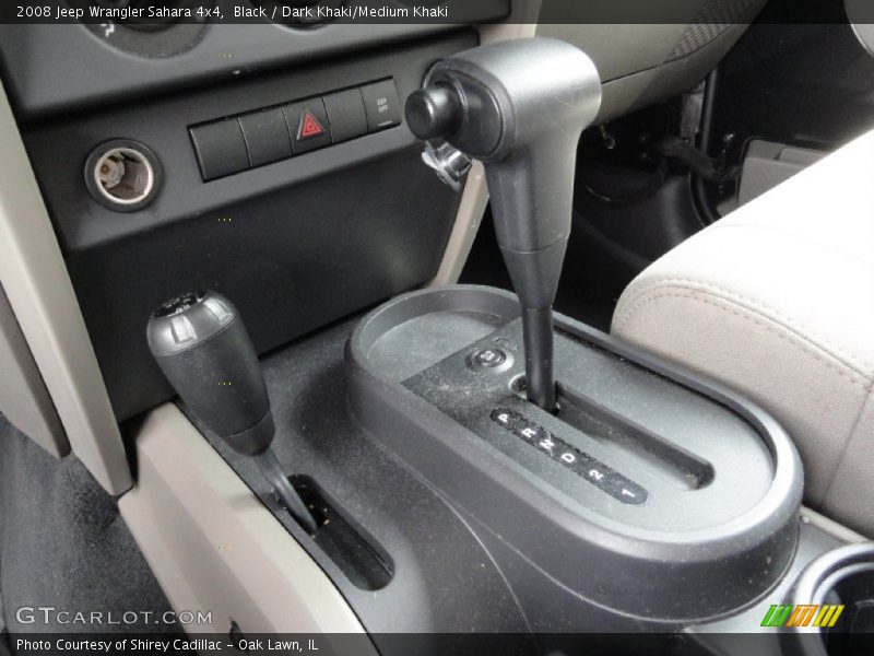 Black / Dark Khaki/Medium Khaki 2008 Jeep Wrangler Sahara 4x4