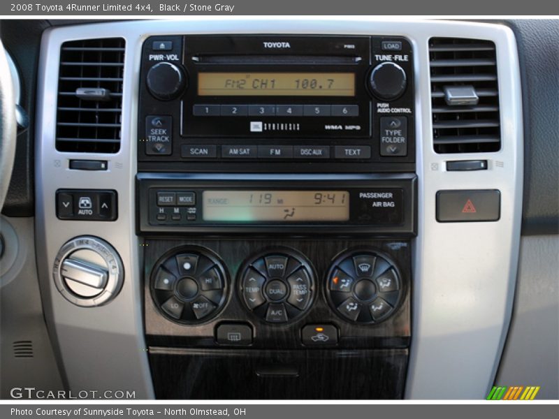 Black / Stone Gray 2008 Toyota 4Runner Limited 4x4