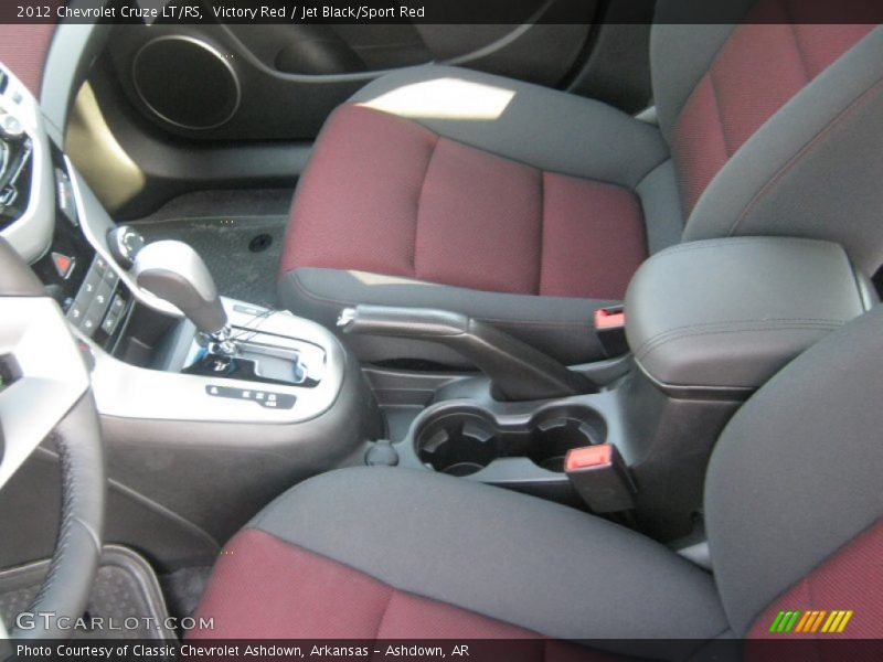  2012 Cruze LT/RS Jet Black/Sport Red Interior