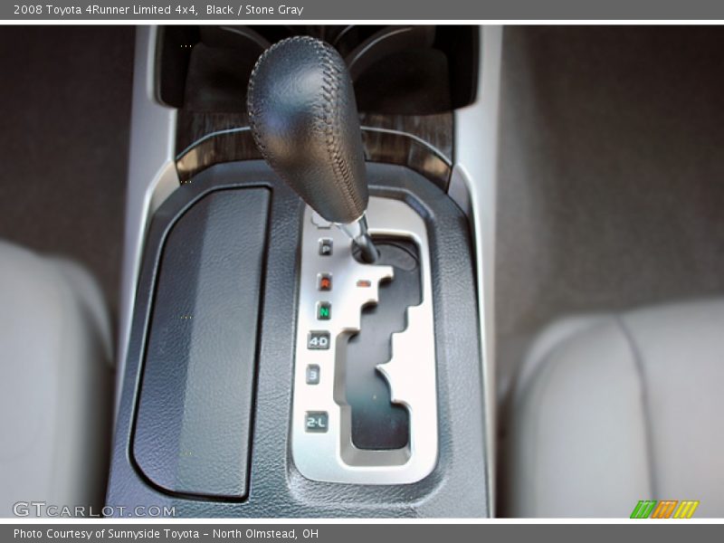 Black / Stone Gray 2008 Toyota 4Runner Limited 4x4