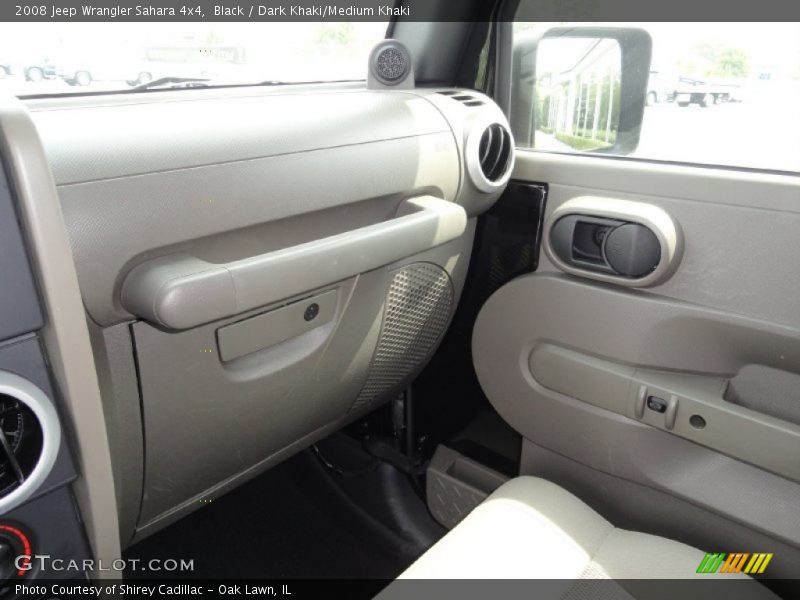 Black / Dark Khaki/Medium Khaki 2008 Jeep Wrangler Sahara 4x4