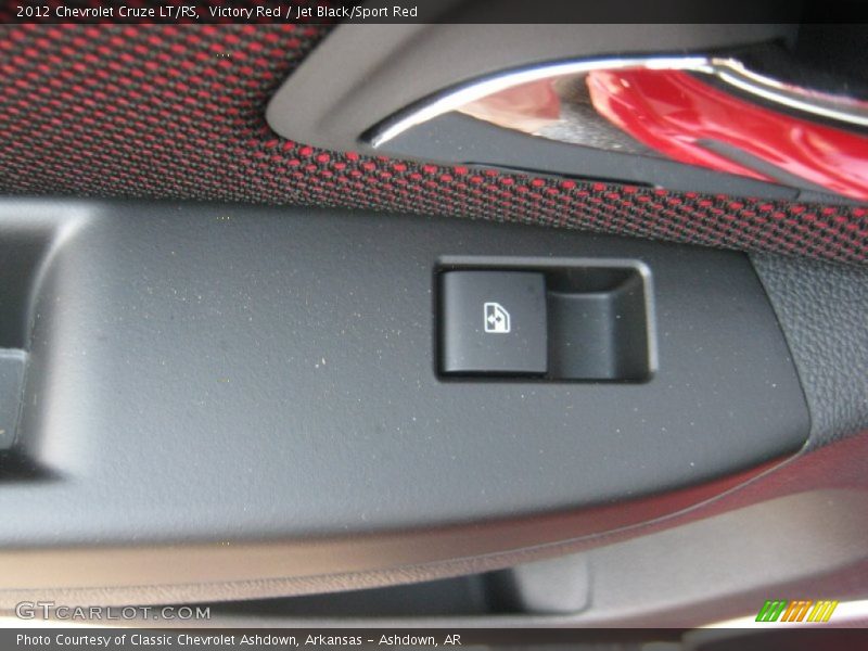 Victory Red / Jet Black/Sport Red 2012 Chevrolet Cruze LT/RS