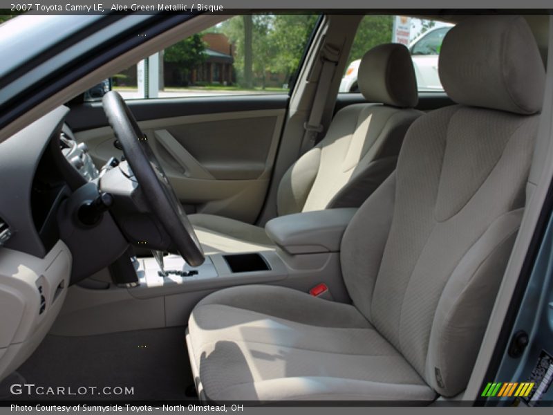 Aloe Green Metallic / Bisque 2007 Toyota Camry LE