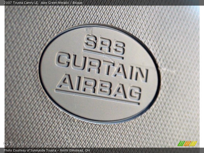 Aloe Green Metallic / Bisque 2007 Toyota Camry LE